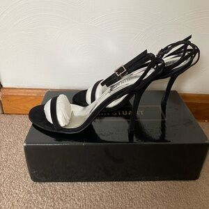 Colin Stuart Strappy Black Heels